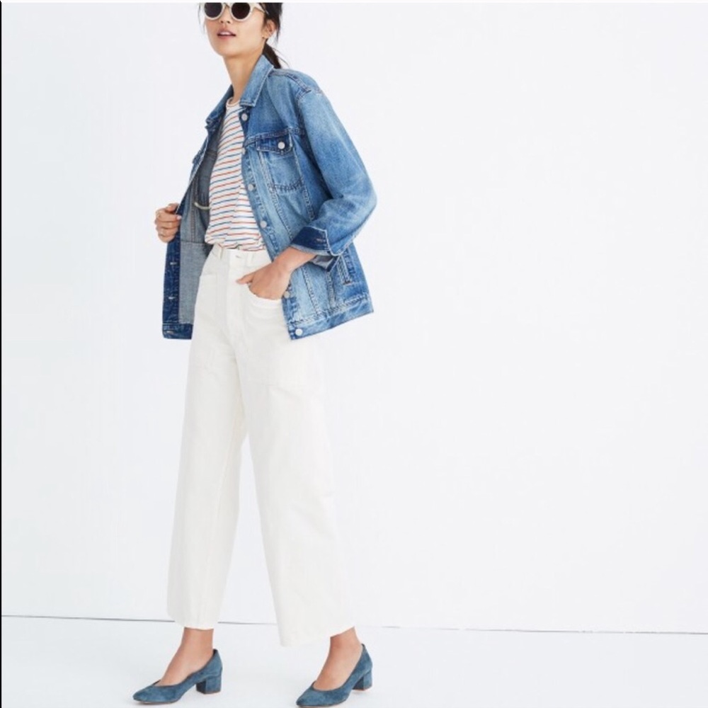 Madewell Oversized Denim jacket in Capstone
